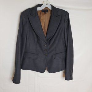 Isabel & Nina Grey Plaid blazer